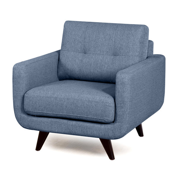 Orren Ellis Jarrow MidModern Century Armchair Wayfair